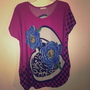 Loose fitting T-shirt Blouse